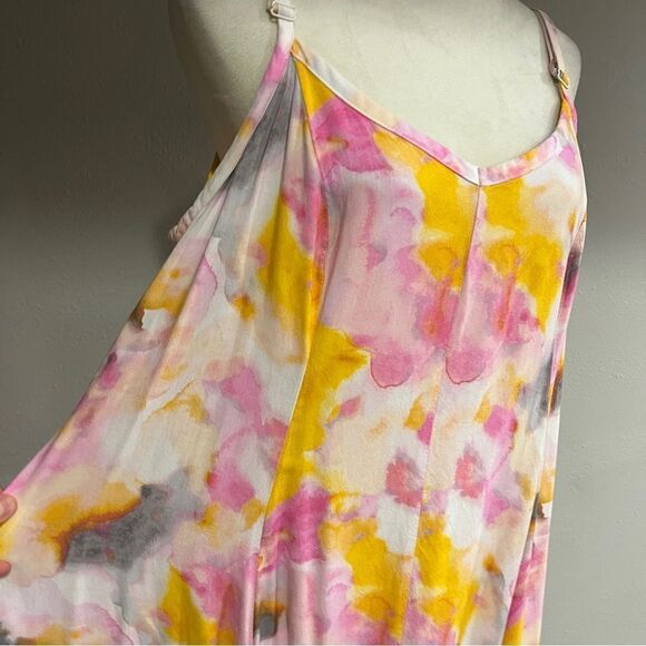 Torrid Maxi Challis Trapeze Dress with adjustable straps - Picture 5 of 14